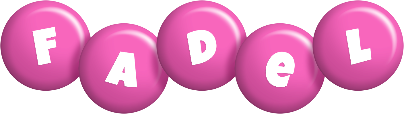 Fadel candy-pink logo