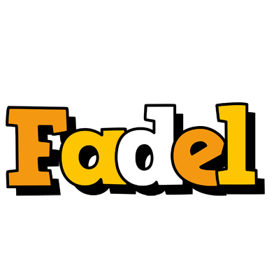 Fadel cartoon logo