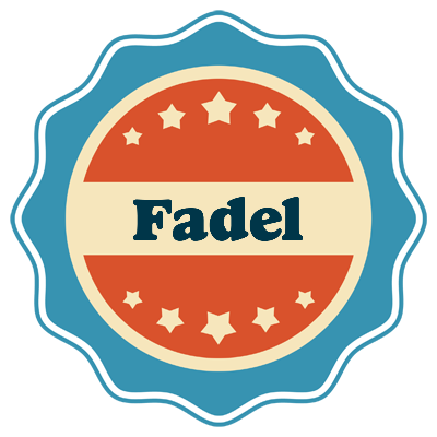 Fadel labels logo