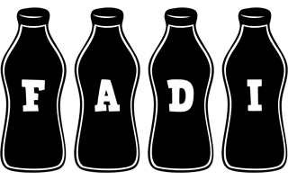 Fadi bottle logo