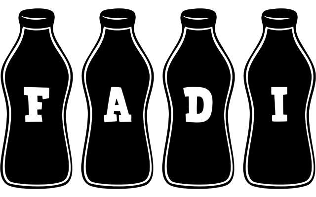 Fadi bottle logo