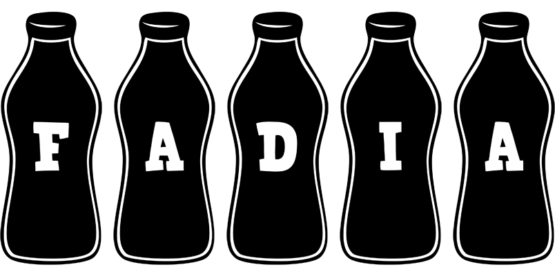 Fadia bottle logo