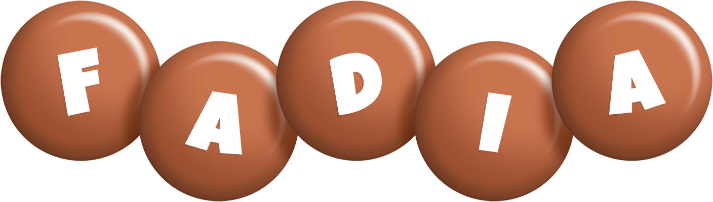 Fadia candy-brown logo