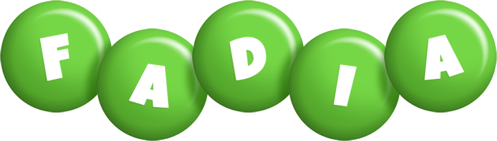 Fadia candy-green logo