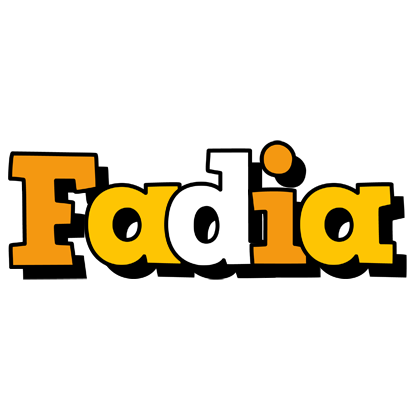 Fadia cartoon logo