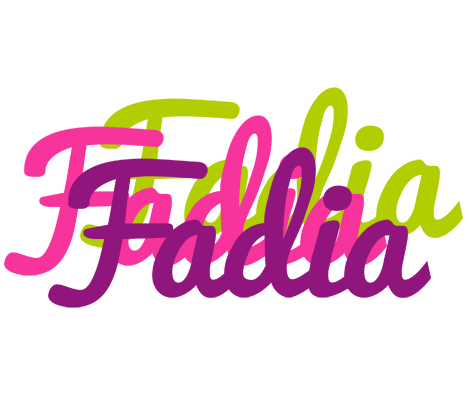 Fadia flowers logo