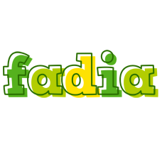 Fadia juice logo