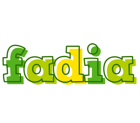 Fadia juice logo