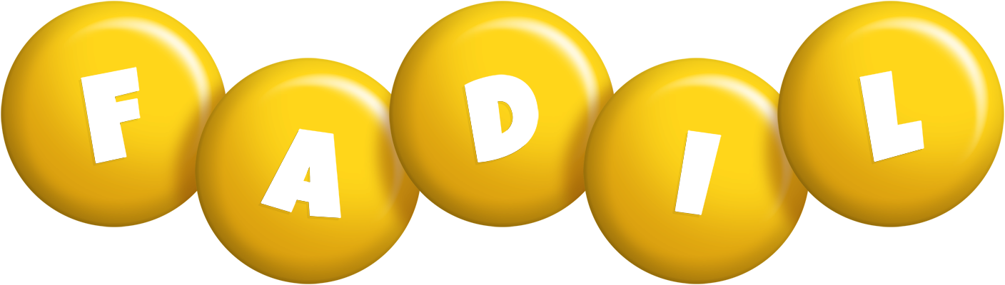 Fadil candy-yellow logo