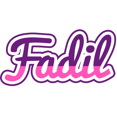 Fadil cheerful logo
