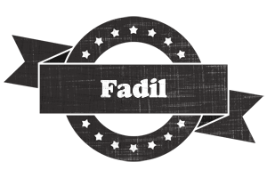 Fadil grunge logo