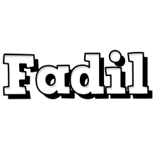 Fadil snowing logo