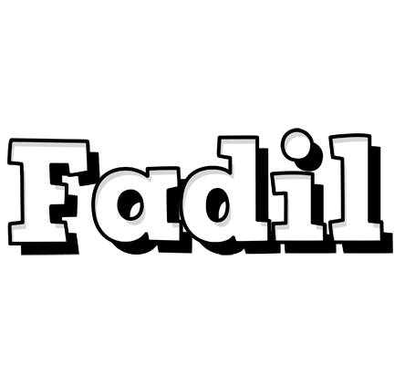 Fadil snowing logo