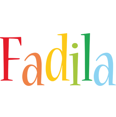 Fadila birthday logo