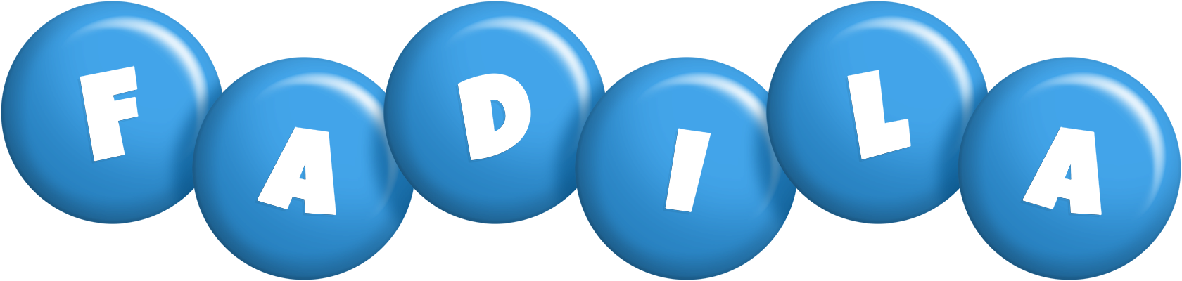 Fadila candy-blue logo