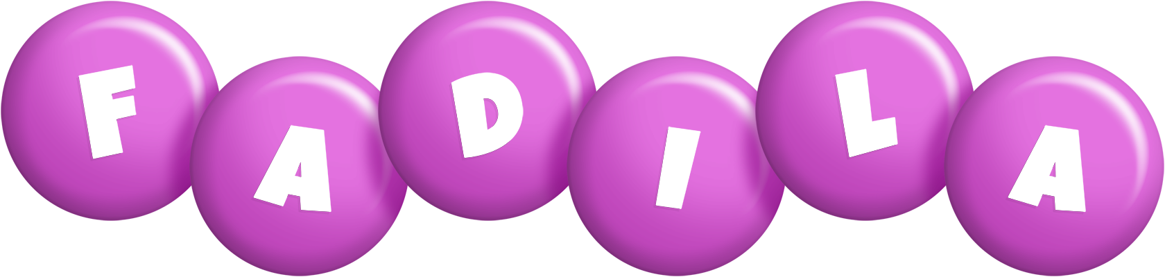 Fadila candy-purple logo
