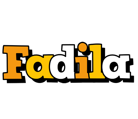 Fadila cartoon logo