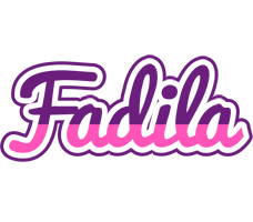 Fadila cheerful logo