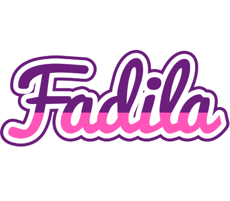 Fadila cheerful logo