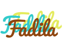 Fadila cupcake logo