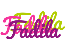 Fadila flowers logo