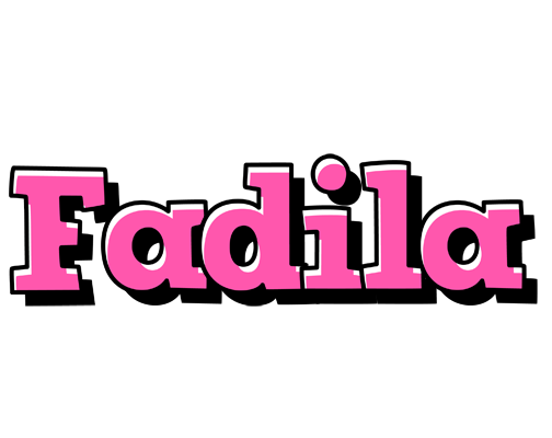 Fadila girlish logo
