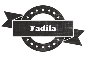 Fadila grunge logo