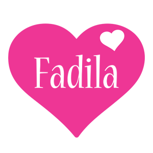 Fadila love-heart logo