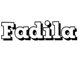 Fadila snowing logo