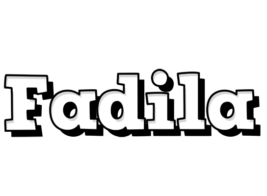 Fadila snowing logo