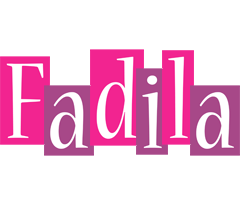 Fadila whine logo