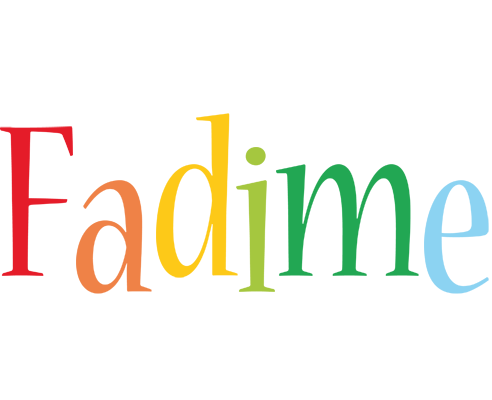 Fadime birthday logo