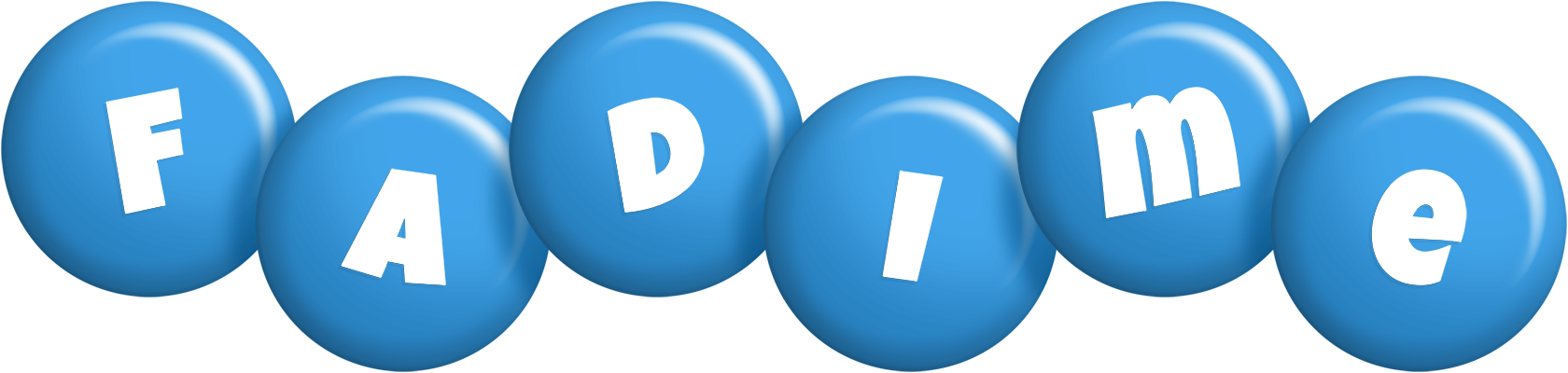 Fadime candy-blue logo