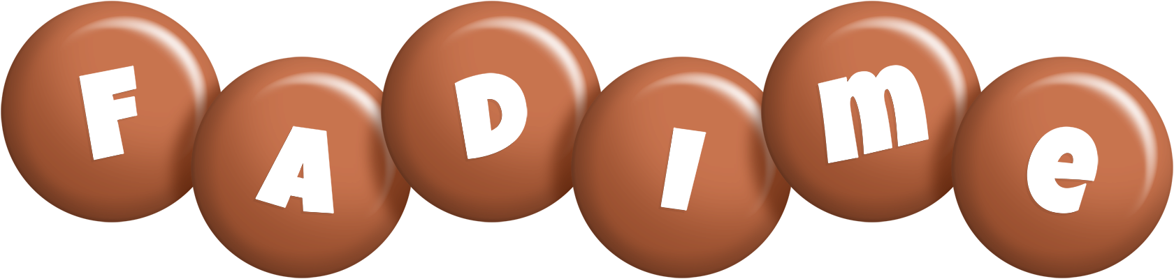 Fadime candy-brown logo