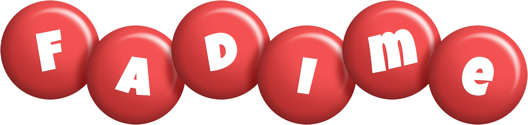Fadime candy-red logo