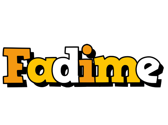 Fadime cartoon logo