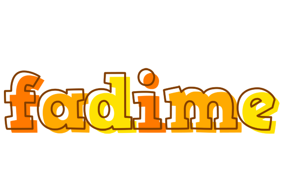 Fadime desert logo