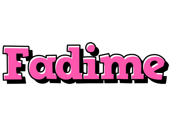 Fadime girlish logo