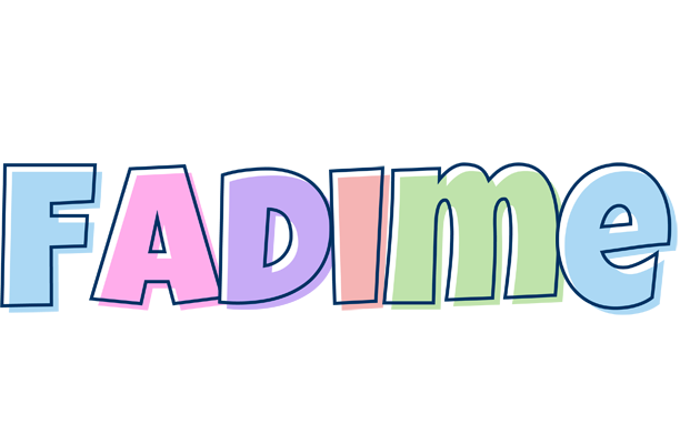Fadime pastel logo