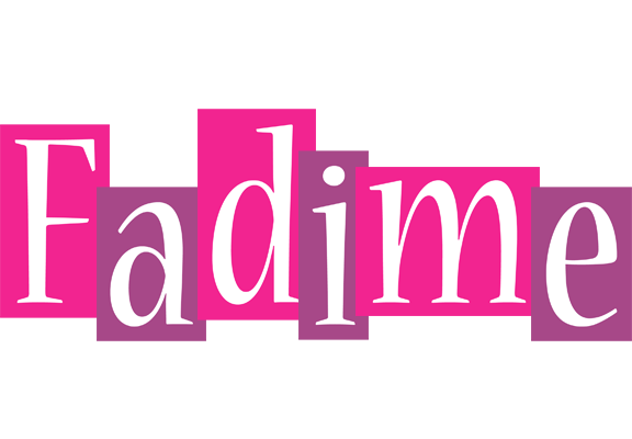 Fadime whine logo