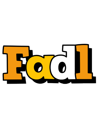 Fadl cartoon logo