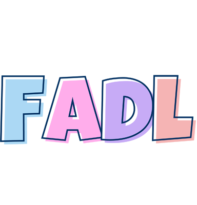 Fadl pastel logo