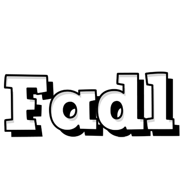 Fadl snowing logo