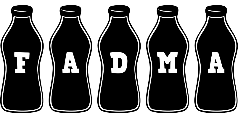 Fadma bottle logo