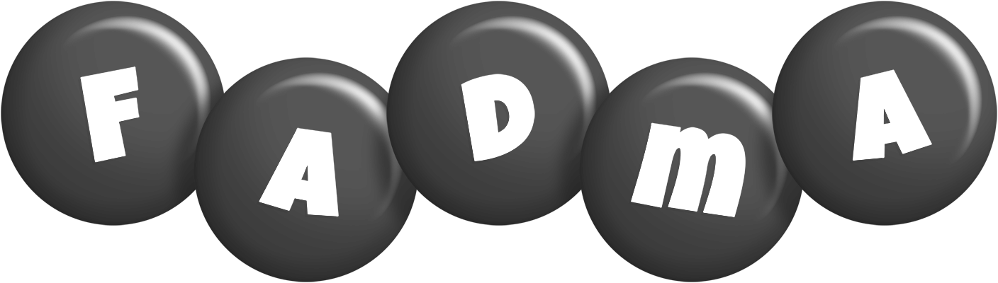 Fadma candy-black logo