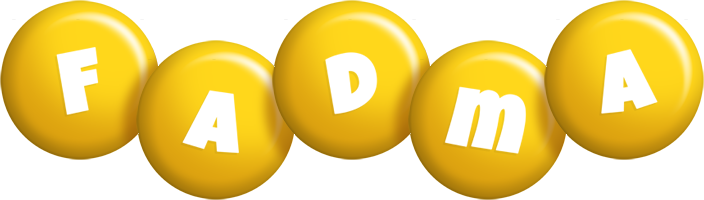 Fadma candy-yellow logo