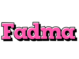 Fadma girlish logo