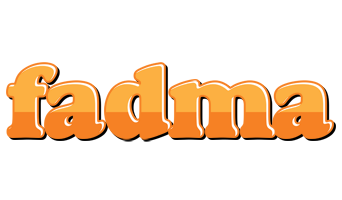Fadma orange logo