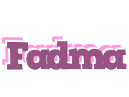Fadma relaxing logo