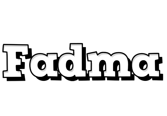 Fadma snowing logo